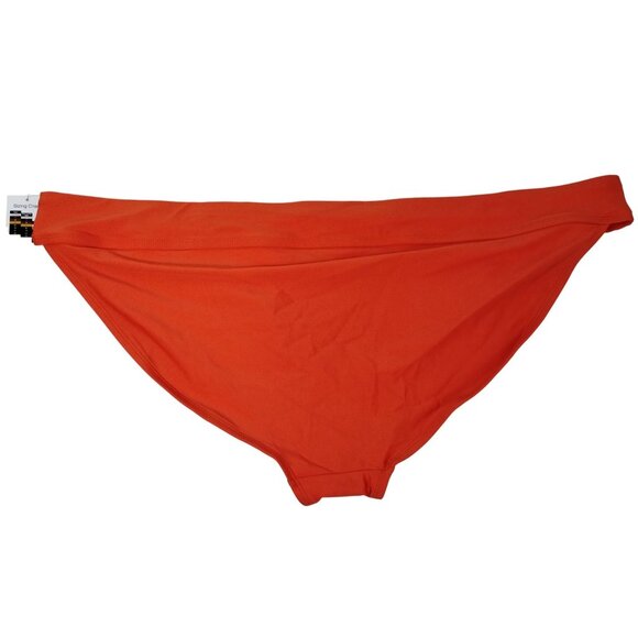 Time and Tru Womens 3XL Tomato Sauce Orange Mid Rise Bikini Bottoms - Picture 5 of 5